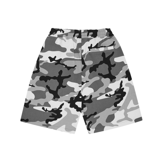 ISLAND PUFF PRINT SWEATSHORT [ARCTIC CAMO]