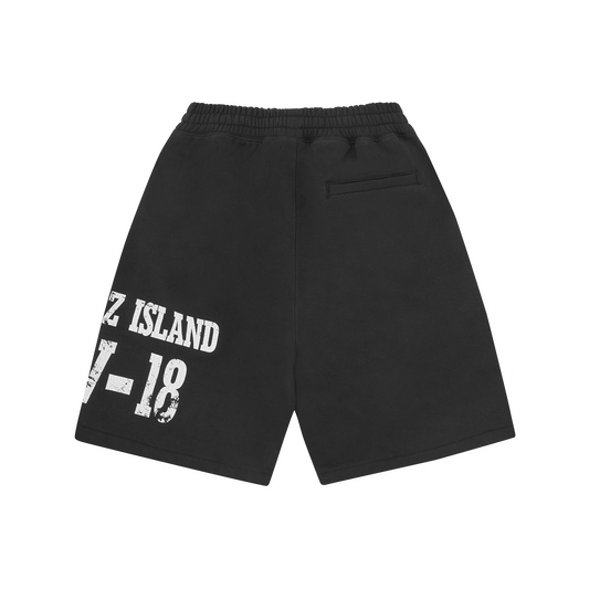 AIR 18 SWEATSHORT [BLACK]