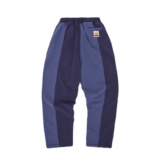 HMP CONTRAST OPEN HEM SWEATPANT [NAVY]