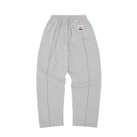 HMP OPEN HEM SWEATPANT [HEATHER GREY]