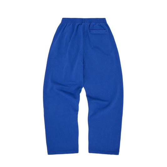 ISLAND PUFF PRINT OPEN HEM SWEATPANT [WASHED ROYAL]