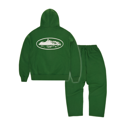 ISLAND PUFF PRINT TRACKSUIT [GREEN]