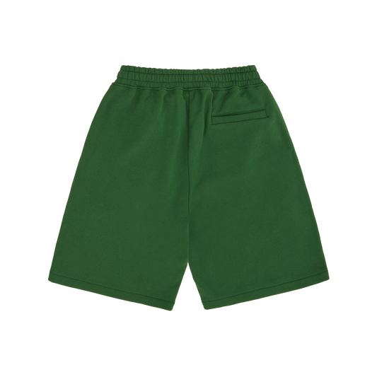 ISLAND PUFF PRINT SWEATSHORT [GREEN]