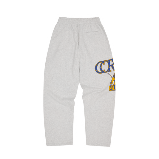LION OPEN HEM SWEATPANT [LIGHT HEATHER]