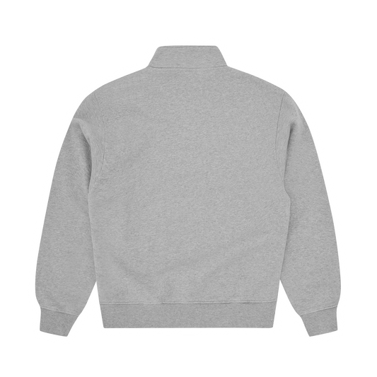 ROYALE CREST QUARTER ZIP [HEATHER GREY]