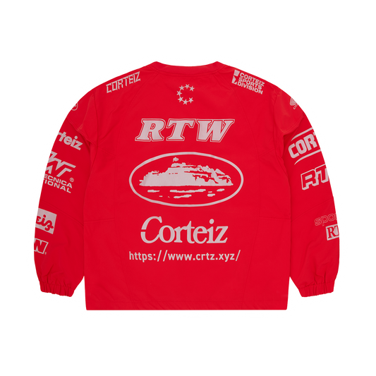 SPONSORS TRAINING PULLOVER [RED]