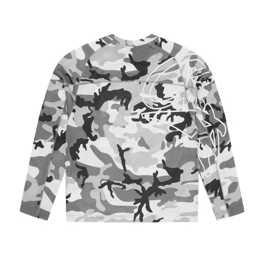 WOOSH MESH LS JERSEY [ARCTIC CAMO]