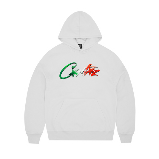 ALLSTARZ ITALIA HOODIE [WHITE]