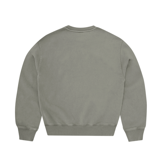 GUERILLAZ ARCH CREWNECK [OLIVE]