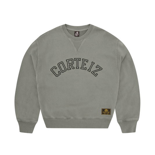 GUERILLAZ ARCH CREWNECK [OLIVE]